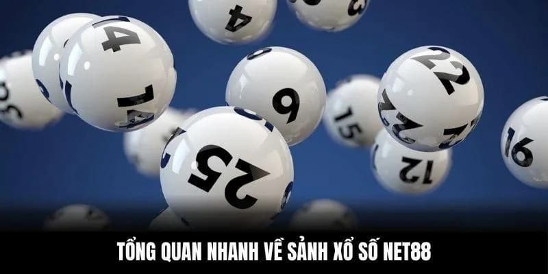 Tổng quan về sảnh chơi xổ số Net88